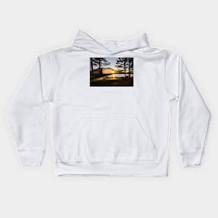 Camping Images Kids Hoodie